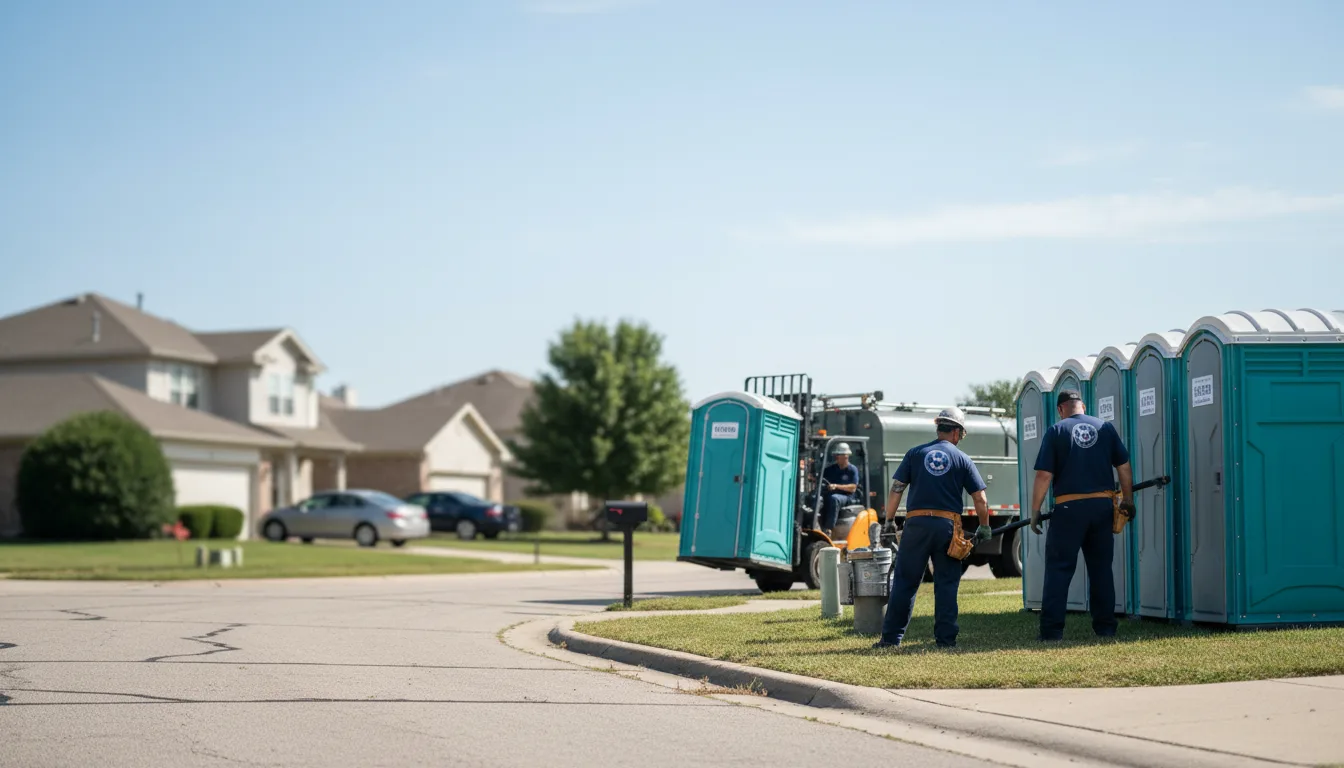 Porta Potty Rental in Vandalia, MI near me